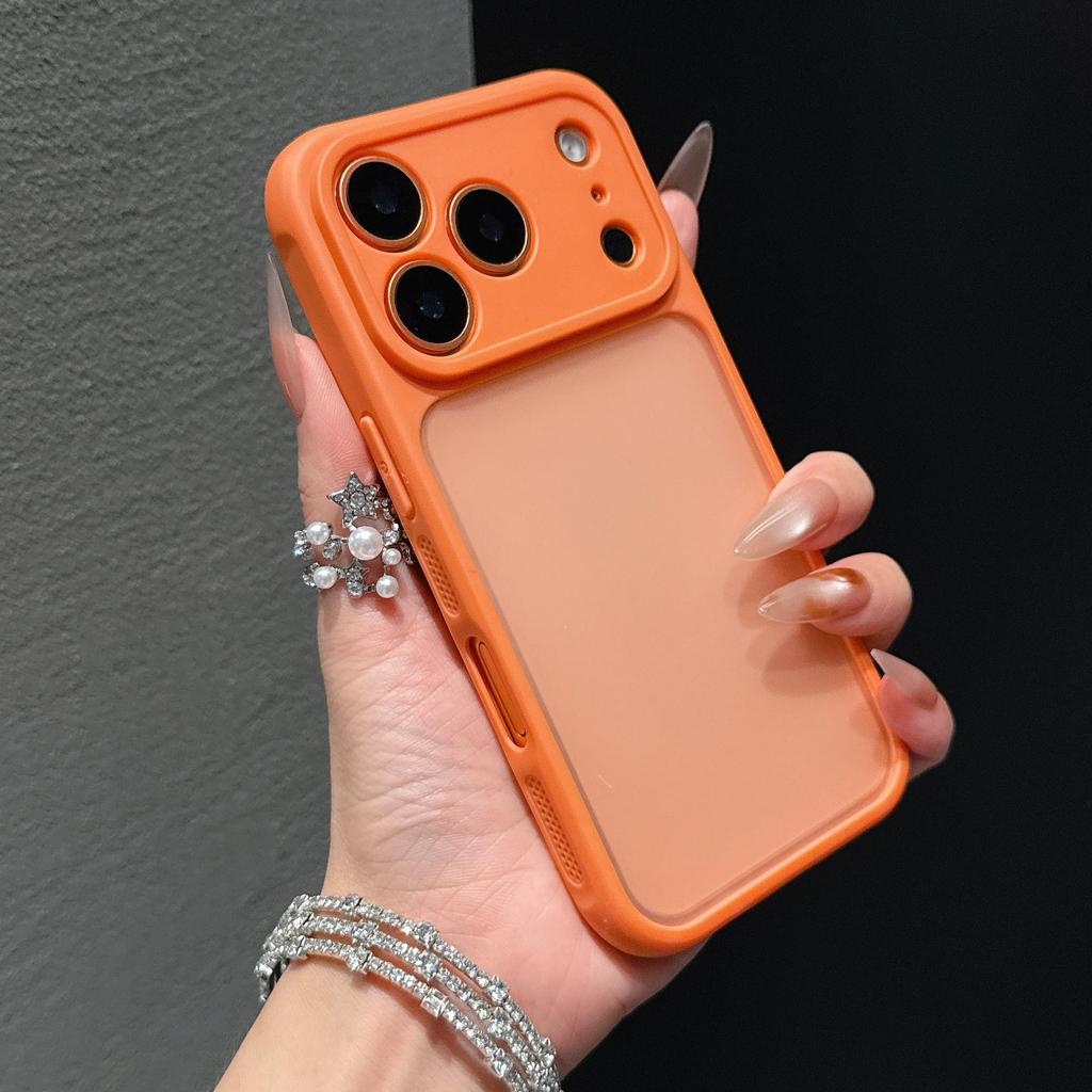 Матовый Полупрозрачный Чехол Полного Покрытия Ударопрочный для iPhone 17 Pro Max