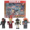 Игровые фигурки Roblox 2,5–3 дюйма, куклы из виртуального мира, разные стили с оружием, коллекционные игрушки для детей от 6 лет