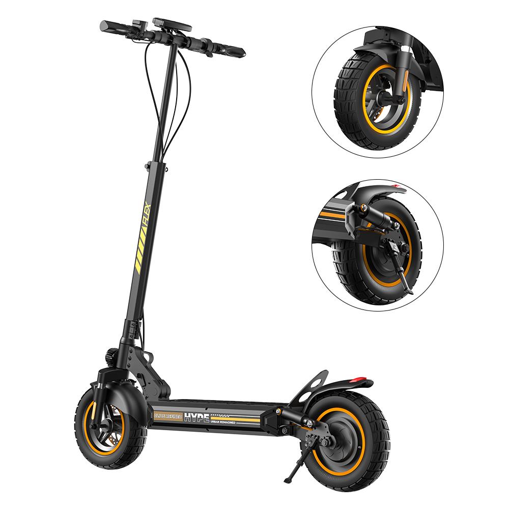 IScooter W9Air Электросамокат 40 км/ч 10-дюймовая Внедорожная Шина Внедорожный Двигатель 800 Вт Аккумулятор 48 В/10 Ач Двойной Дисковый Тормоз Электросамокат