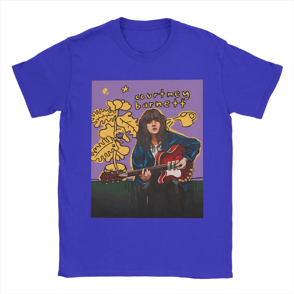 Courtney Barnett Australian Singer Tshirt For Unisex Awesome Pure Cotton Tees Crewneck Short Sleeve T Shirt Unique Clothing