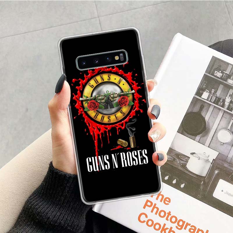 Guns n roses Good Time Phone Case for Samsung Galaxy A52 A51 A50S A12 A22 A32 A72 A10S A30S A31 A71 Note 20 Ultra 10 Plus S10 Ga
