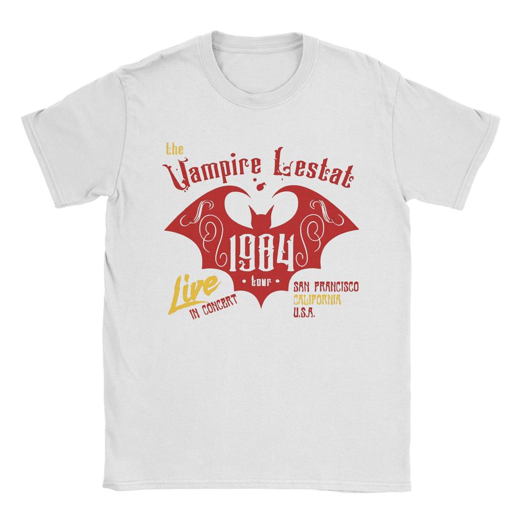 The Vampire Lestat 2026 TV Series Tee Shirt for Unisex Women Graphic Printing T Shirts Cotton Clothing