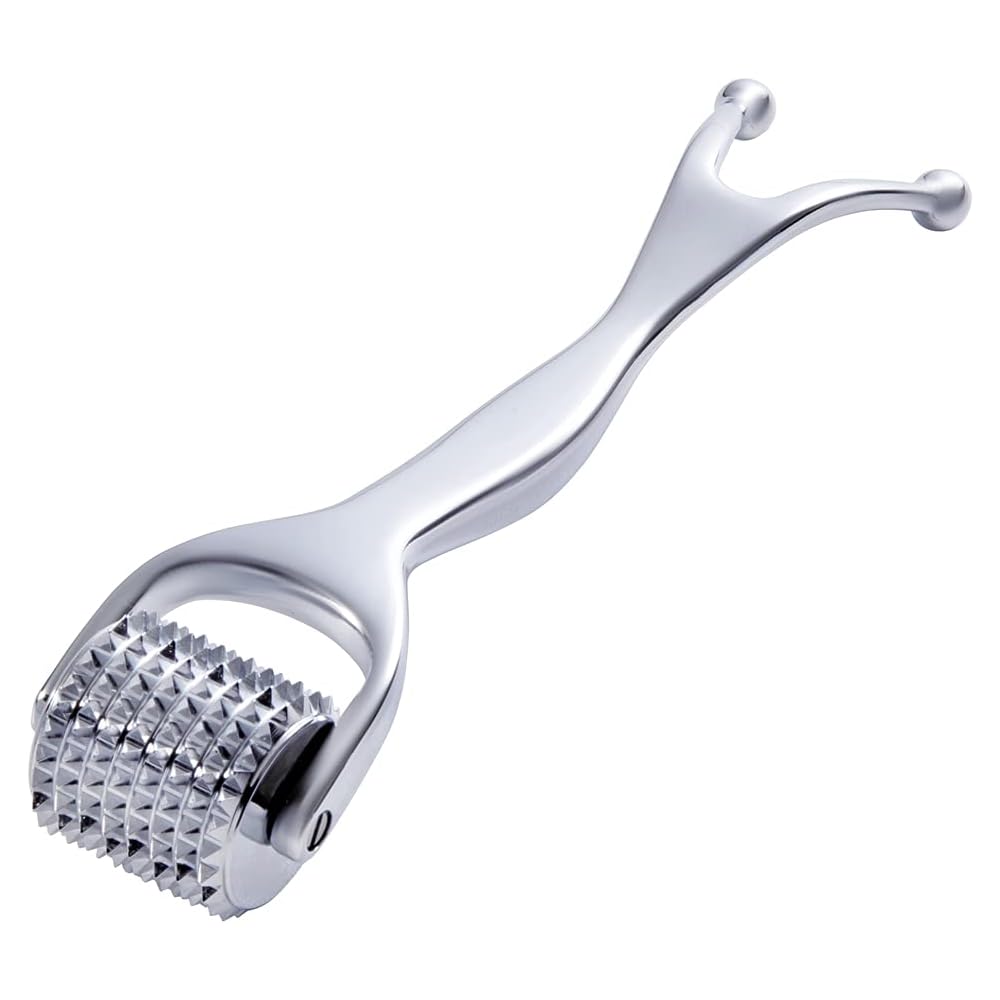 Alphax Scalp Massage Roller Heat Conductive Head Spa Silver