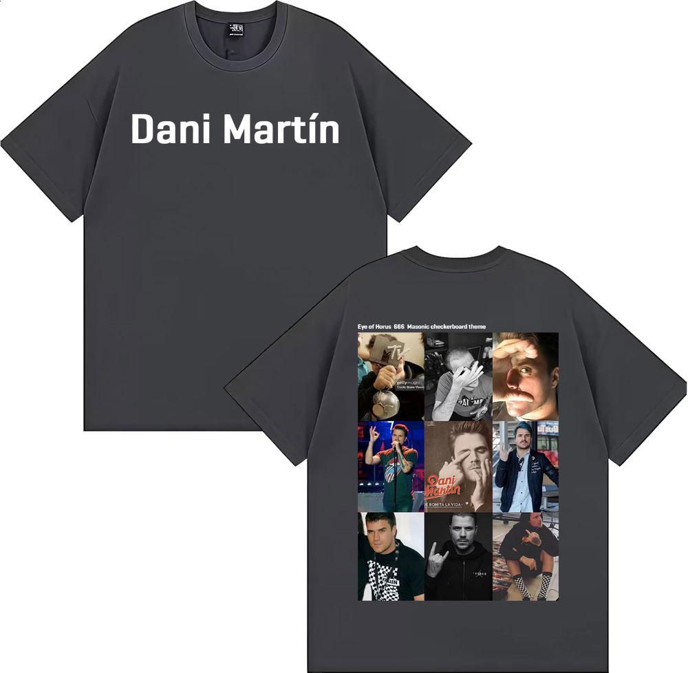 Rapper Dani Martin Album Cover Printed Tshirt Men Fashion Gothic High Street Tee Shirt Unisex Casual ONeck 100 Cotton T Shirt