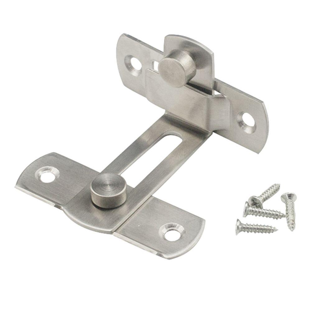 Hardware Fitting Buckle Right Angle Stainless Steel 90 Degree Door Hasp Barn Latch Cabinet Lock