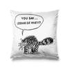 Aertemisi 18'' x 18'' Lesbians Eat What Funny Cat LGBTQ+ Square Throw Pillow Cushion Covers Cases Pillowcases 45cm x 45cm