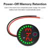 Universal Lithium Battery Tester Circular LED Indicator with Power-Off Memory Function for EVs Energy Storage Systems DC 7-55V