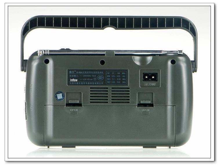 Высокочувствительный FM/AM коротковолновый радиоприемник Tecsun R-404P для пожилых людей