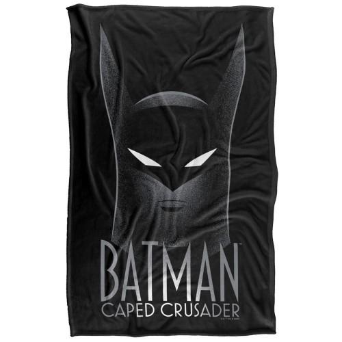 Batman: Caped Crusader Headshot Soft Touch Blanket
