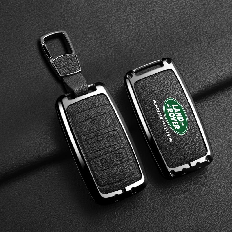 Чехол для ключей Land Rover для 2023 Range Rover Velar/Evoque, Discovery 4/5 - Исполнительный Спортивный Стиль.