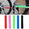 Road Bike Down Tube Frame Protector Silicone Sticker Bike Chainstay Protector