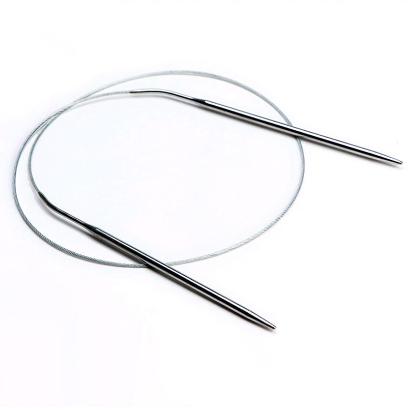 120cm Circular Knitting High Quality Knitting Needles Stainless Steel Crochet Needle Crocheting