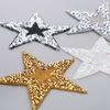 Five-pointed Star Iron On Applique Patch DIY Decor Bling Bling Resin Sewing Supplies
