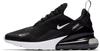 Sneakers Air Max 270 Black/white/solar Red/anthracite
