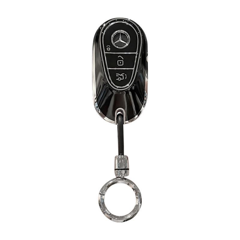 Футляр для ключей Mercedes-Benz: Совместимо с C260L, E300L, A200L, C/E-Class, GLC, GLE350, GLA - Унисекс Дизайн