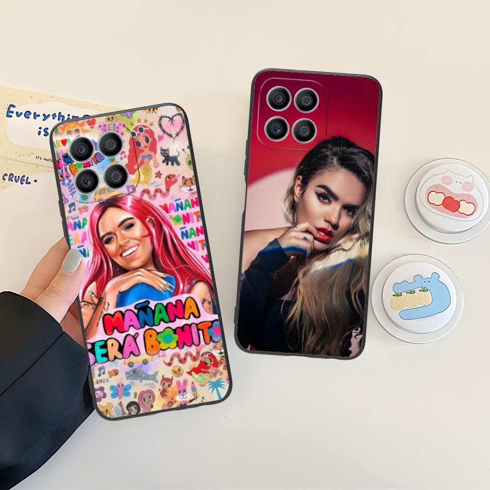 Karol G Латиноамериканский Чехол для Мобильного Телефона для Honor 90 80 70 60 50 30 20 10 9 8 7 Pro S SE Lite 5G Цветной Печатный Чехол Красивый