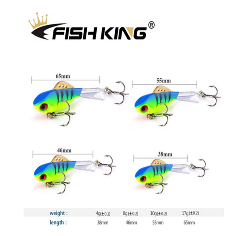 FISH KING Зимняя приманка для зимней рыбалки Балансир 3D глаза Джиг-приманка Жесткая приманка Балансировщики для ловли окуня и щуки