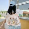 Cute Cat Portable Shoulder Bag Sweet Girl Backpack New Fashion Cartoon Bread Kitten Messenger Bag