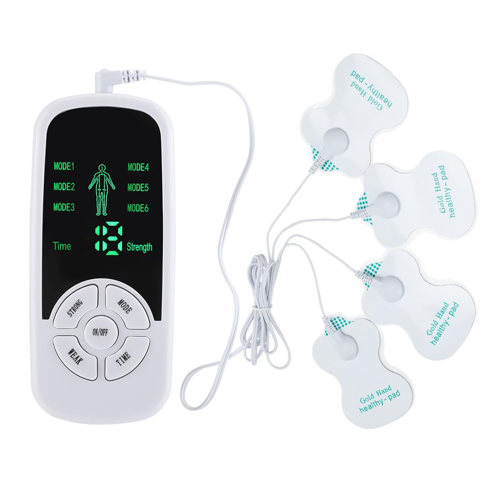 Home Use Tens Unit Massager for Body Back and Shoulder Electric Muscle Stimulation EMS Accupuncture Meridian Cervical Massage