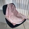 LUXI Осенняя женская повседневная рубашка с длинным рукавом из 60-х годов, хлопок - Простая свободная верхняя одежда 319