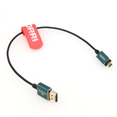 Высокоскоростной кабель DRRI 8K Micro HDMI на HDMI для камер Canon EOS FUJIFILM Nikon и мониторов Atomos Ninja 5 2.1 R5, M6, Mk2, X-T, Z6, Z9,