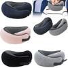 U-shaped Travel Neck Pillow Soft Camping Sleeping Cushion Comfortably Memory Foam Pillow
