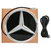 For Mercedes Benz W204 W245 X204 Class Front Grille Star Emblem Illuminated Logo LED Mirror Style Glossy Black and Chrome silver FD1 QQ64