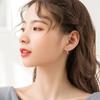 Серьги-капли из стерлингового серебра 925 пробы: Удобный для сна, свежий и элегантный стиль