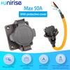 Type1 SAE J1772 Electric Vehicle Charging Socket 16A 32A 50A EV Connector 0.5M 1M Cable USA Car Charging Socket