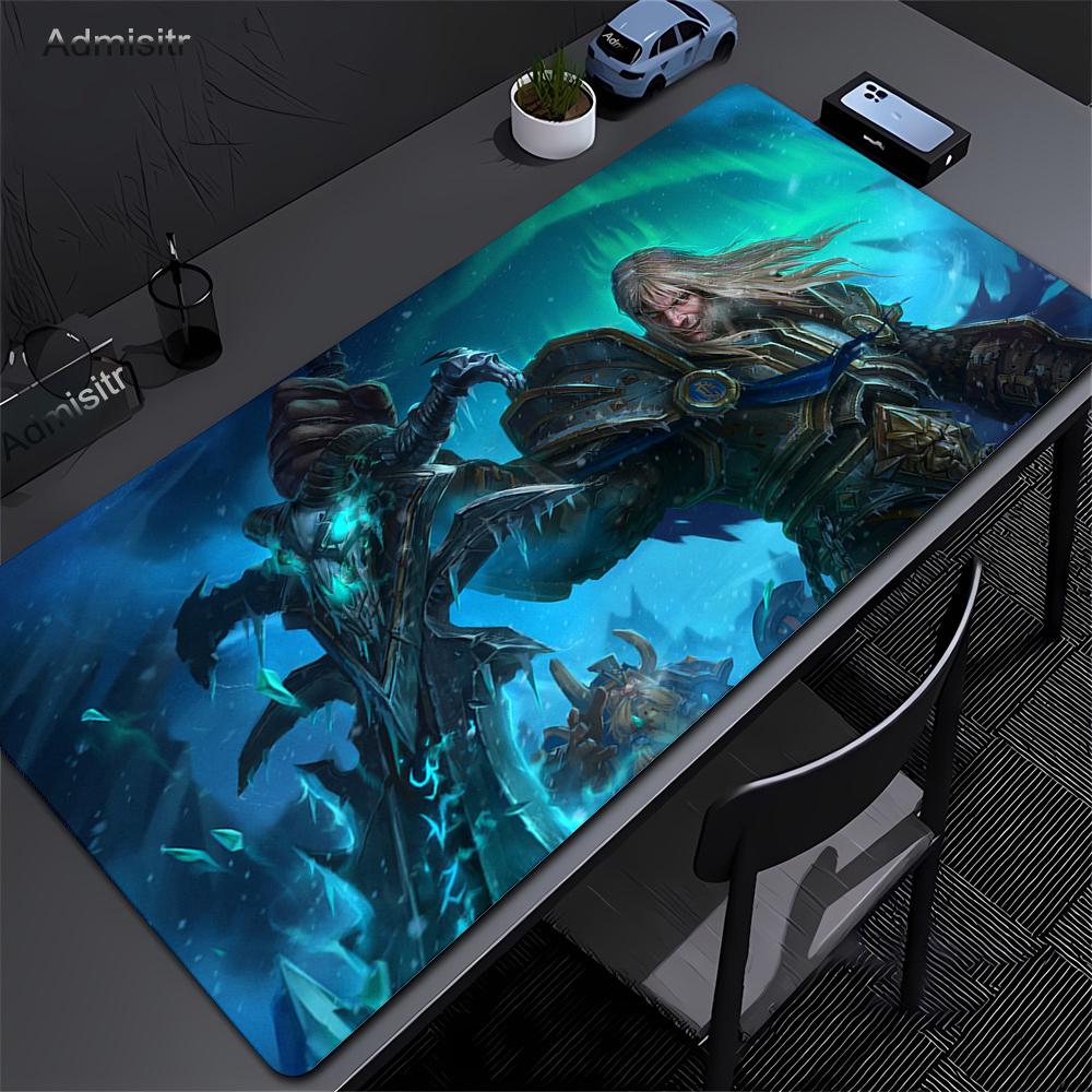 Игровой коврик для мыши World of Warcraft Игровой коврик для мыши ПК Компьютерные аксессуары Настольный коврик Xxl Игровые коврики Настольный коврик Офисные коврики для мыши