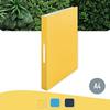 Classeur - LEITZ - 42380019 - A4 - Jaune - 2 Anneaux - Capacité 190 Feuilles