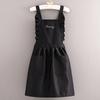 Kitchen Apron with Pockets Strap Adjustable Breathable Thin Ladies Princess Skirt
