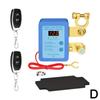 240A Kill Switch 12V Remote Battery Disconnect Switch With Led Voltage Display Automatic Power Shut Off Switch For Auto