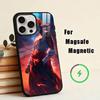 Чехол для телефона Bleach Куросаки И-Ичиго для iPhone 17, 16, 15, 14, 13, 12, 11 Plus, Pro, Магнитный для Magsafe, Беспроводная зарядка