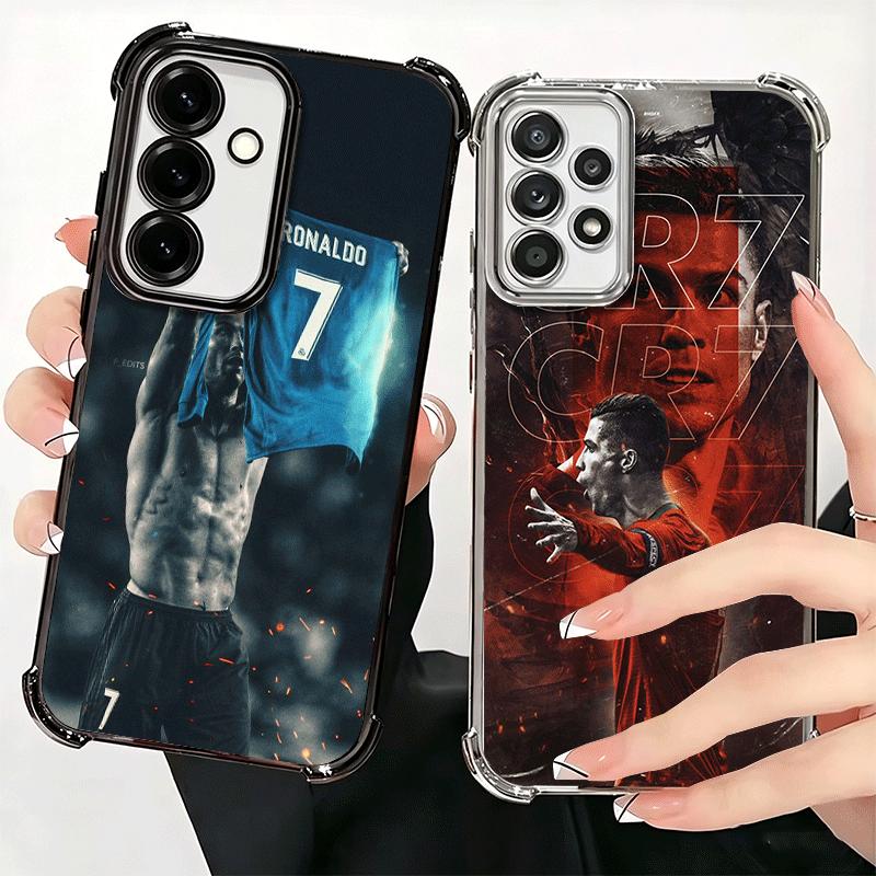 Футбольная звезда R-Роналду C-CR7 Мягкий чехол для телефона для Samsung A17 A27 A07 A37 A57 A16 A56 A15 A55 A14 A54 A13 A53 A26 A36 A25 A35 A2