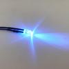 20pcs 12 Volt 5mm Blue Blinking LED Lights Emitting Diodes Pre Wired 7.9 inch DC 12v LED Light Clear Lens Small LED Lamps DIY Lighting Projects