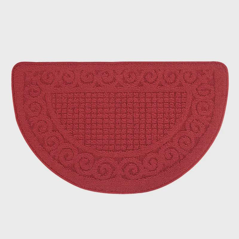 Противоскользящие полукруглые коврики для входа, ванной комнаты и ног с индивидуальным логотипом