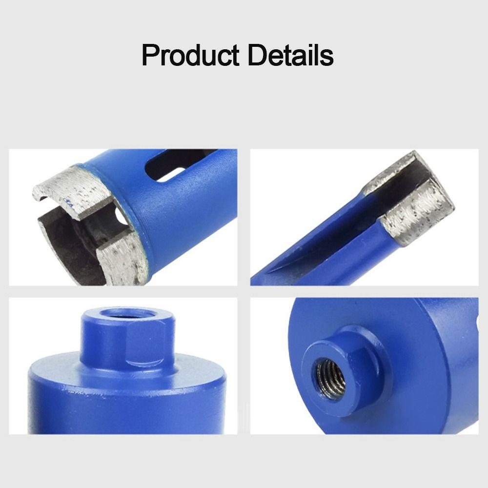 Дрель-коронка Алмазная коронка Сверла по мрамору Открыватель для мрамора Керамическая коронка