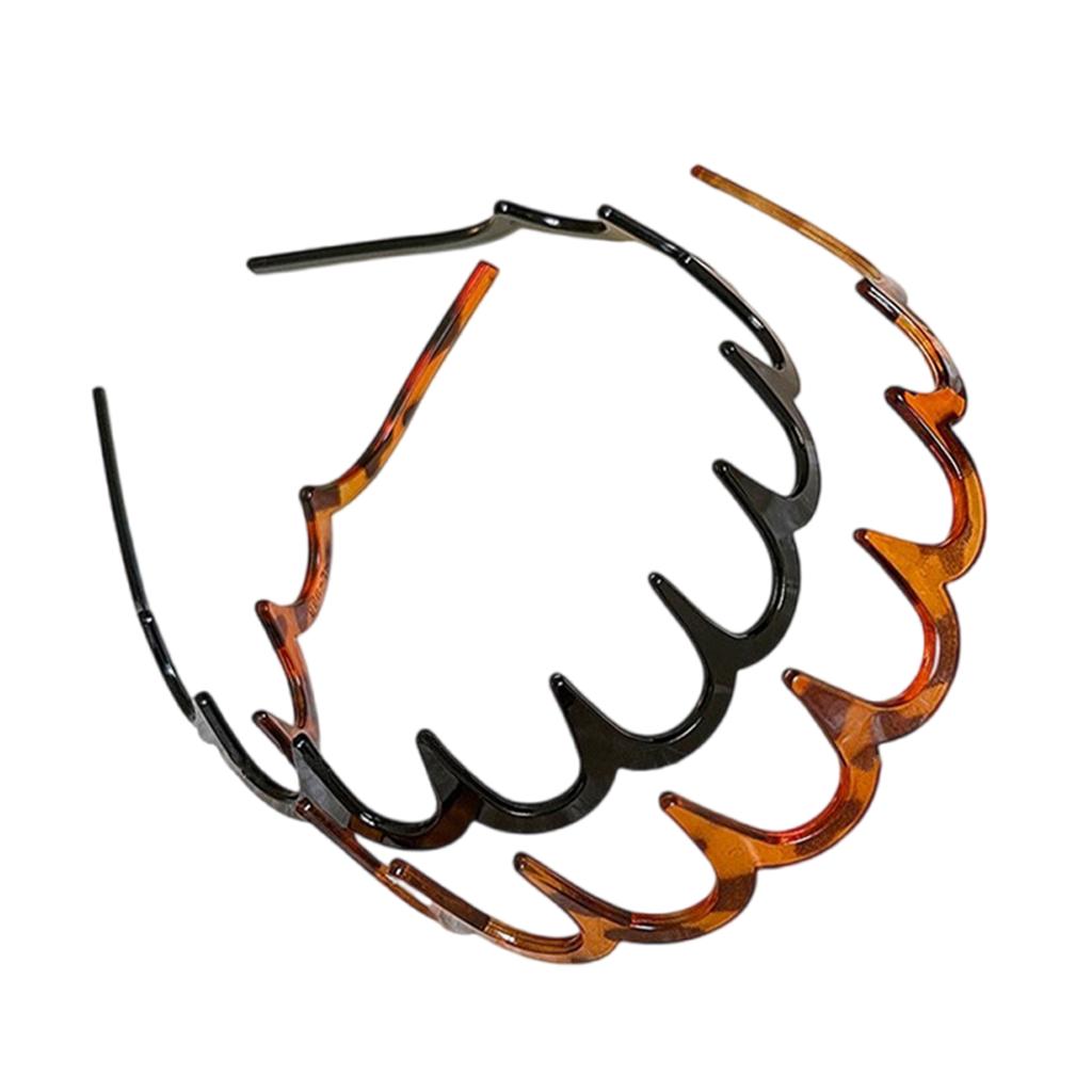 2pcs Practical Plastic Resin Hair Clip For Women With Teeth Designs To Secure Loose Strands And Maintain Neat Hairstyles