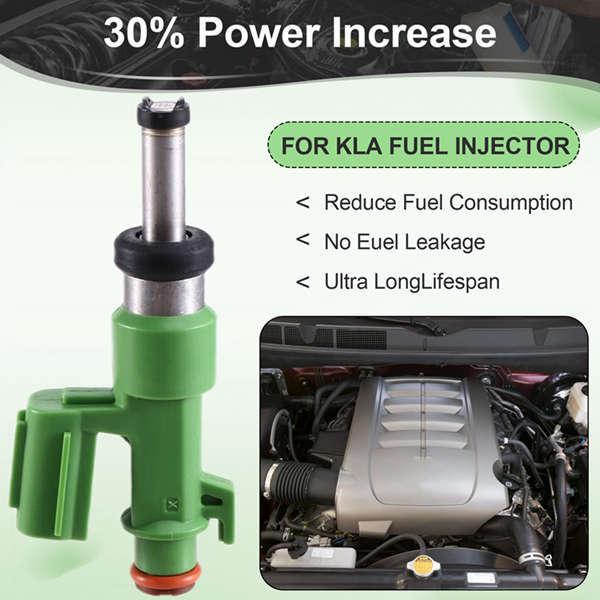 Комплект из 4 топливных форсунок 23250-0S010 Совместим с Toyota Tundra