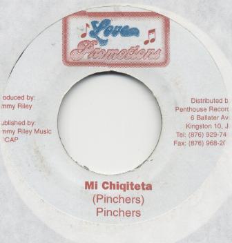 Зажим для 7-дюймовых пластинок - Mi Chiqiteta NONE Love Promotions Ямайка Регги, Ска и Даб Б/у