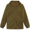 Outdoor Softshell Jacket Water-Resistant Windbreaker Men Jackets Dark-Olive-Green A5M62302