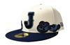 Кепка New Era 59FIFTY WBC 2026 Samurai Japan Официальная Облачный узор Кремовый x Размер 7 Ограниченный выпуск, Вышивка, Темно-синий, 3/8, [Товар]