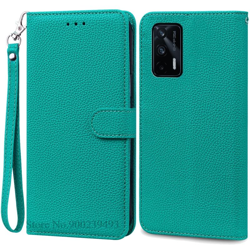 For Realme GT 5G Case Pu Leather Flip Wallet Case For Realme GT 5G Cover Phone Case For Realme GT 5G Cover Coque Fundas