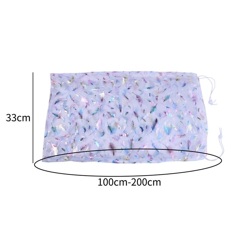 Universal Bird Cage Cover 360 Degrees Covering Bird Cage Mesh Net Elastic Birdcage Cover Soft Bird Seed Guard Skirt For Home