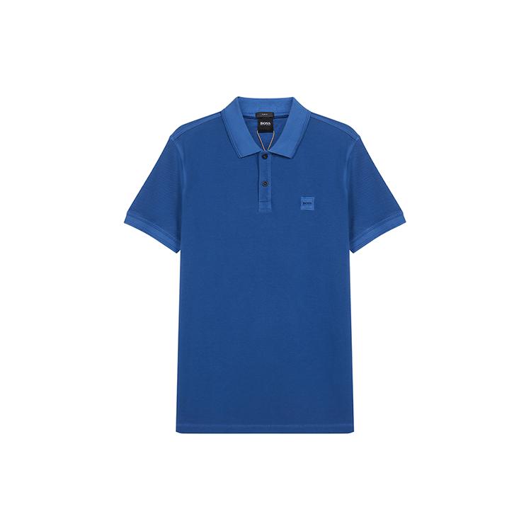 HUGO BOSS Polo Shirts Men's Dark Blue Polo Collar Moderate Other 50378365-463