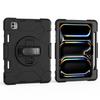 For iPad Pro 11 (2024) Kickstand Case Anti-Scratch Tablet Cover with Shoulder Strap