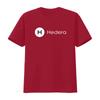 Футболка с логотипом Hedera Hashgraph Монетная тематика для фанатов HBAR винтажная стираная дышащая повседневная мужская женская унисекс дизайнерская одежда с принтом