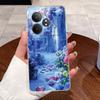 Гелевый чехол для Realme GT Neo 6 SE/GT Neo6/GT 6T/Realme GT 6 Прозрачный силиконовый мягкий ТПУ задняя крышка Милый Кот Кролик Защитный чехол
