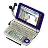 Sharp Brain Electronic Dictionary Blue with a Touch Color Dual Touch and a Comprehensive Lifestyle Menu with 120 Content Options and 100 PW-A7000